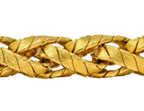 Tiffany & Co. 1960's Vintage 18 Karat Gold Barrel Link Bracelet - Wilson's Estate Jewelry