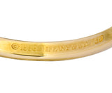 Tiffany & Co. 1999 Modern 18 Karat Gold Stacking Wedding Band Unisex Ring - Wilson's Estate Jewelry