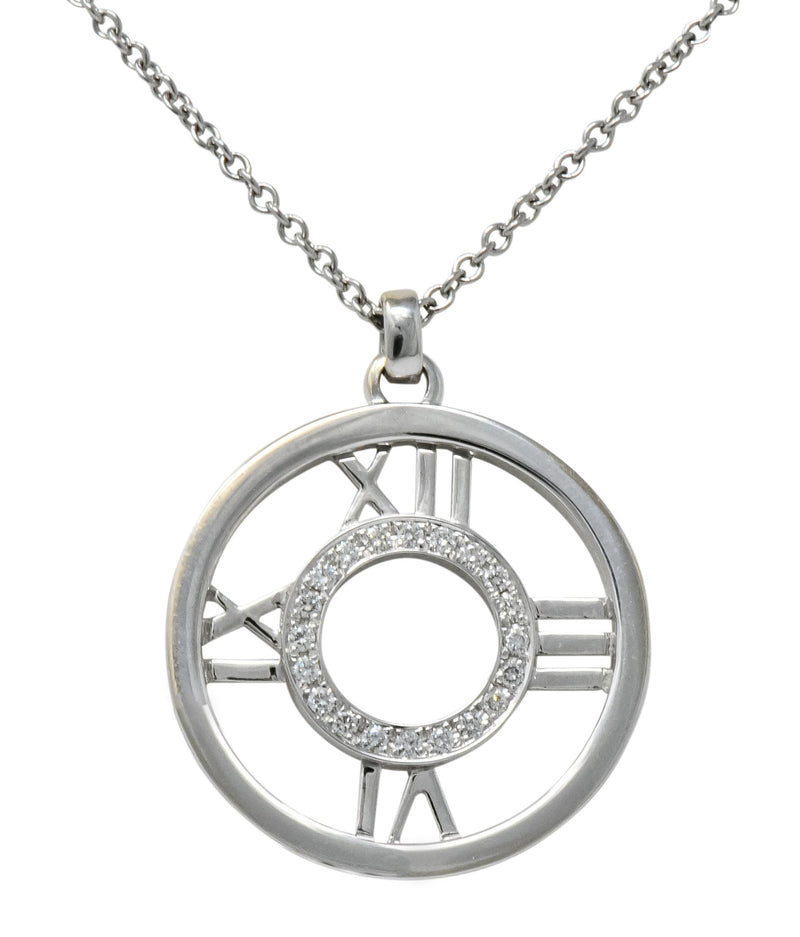 Tiffany & Co. Atlas Pendant Necklace