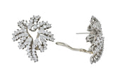 Tiffany & Co. 4.62 CTW Diamond Platinum 18 Karat White Gold Firework Earrings - Wilson's Estate Jewelry