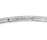 Tiffany & Co. 5.00 CTW Round Brilliant Diamond Platinum Bangle Bracelet - Wilson's Estate Jewelry
