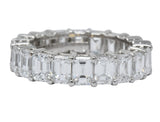 Tiffany & Co. 7.50 CTW Diamond Platinum Eternity Band Ring - Wilson's Estate Jewelry