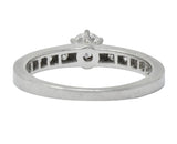 Tiffany & Co. Contemporary 0.48 CTW Diamond Platinum Engagement Ring - Wilson's Estate Jewelry