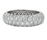 Tiffany & Co. Contemporary 3.00 CTW Diamond Platinum Etoile Eternity Band Ring - Wilson's Estate Jewelry