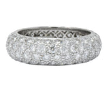 Tiffany & Co. Contemporary 3.00 CTW Diamond Platinum Etoile Eternity Band Ring - Wilson's Estate Jewelry