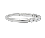 Tiffany & Co. Contemporary Diamond Platinum Band Ring - Wilson's Estate Jewelry