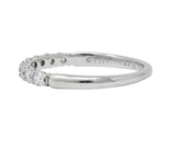 Tiffany & Co. Contemporary Diamond Platinum Band Ring - Wilson's Estate Jewelry