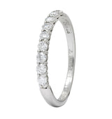 Tiffany & Co. Contemporary Diamond Platinum Band Ring - Wilson's Estate Jewelry