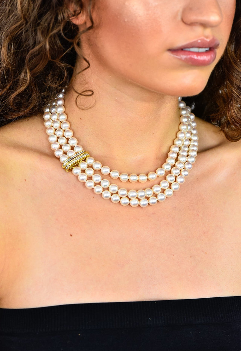 Tiffany & Co Pearl Wrap Necklace – Kimberly's Diamond Corner