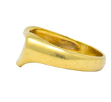 Tiffany & Co. Elsa Peretti 18 Karat Gold Open Heart Ring - Wilson's Estate Jewelry