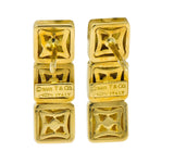 Tiffany & Co. Italy 18 Karat Gold Earrings Circa 2002 Wilson's Estate Jewelry