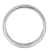 Tiffany & Co. Modern 1999 Platinum Men's Wedding Band Ring - Wilson's Estate Jewelry