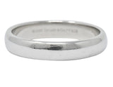 Tiffany & Co. Modern 1999 Platinum Men's Wedding Band Ring - Wilson's Estate Jewelry