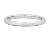 Tiffany & Co. Platinum Stacking Unisex Band Ring - Wilson's Estate Jewelry