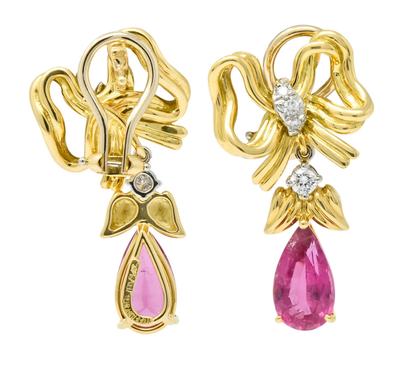 Bow Earrings - Acadian Estates & Custom Earring $300.00 Jewelry  Type_Earrings