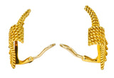 Tiffany & Co. Schlumberger 18 Karat Gold Strand Ear-Clip Earrings - Wilson's Estate Jewelry