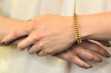 Tiffany & Co. Vintage 18 Karat Gold Ribbed Cuff Bracelet - Wilson's Estate Jewelry