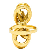 Tiffany & Co. Vintage 18 Karat Yellow Gold Twisted Ring - Wilson's Estate Jewelry