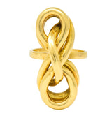 Tiffany & Co. Vintage 18 Karat Yellow Gold Twisted Ring - Wilson's Estate Jewelry