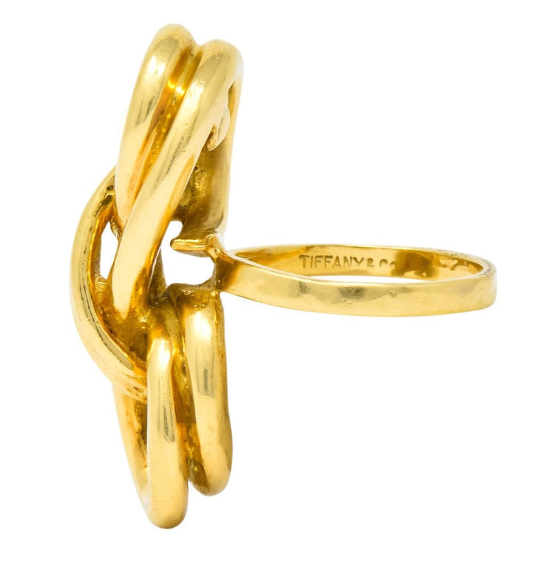Tiffany & Co. Vintage 18 Karat Yellow Gold Twisted Ring - Wilson's Estate Jewelry