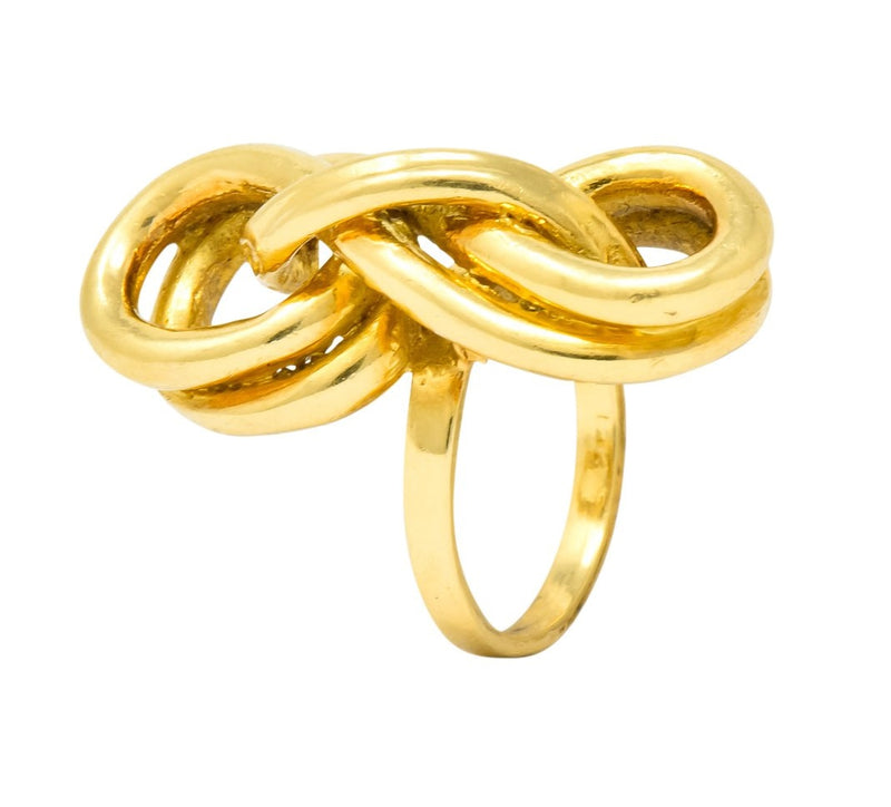 Tiffany & Co. Vintage 18 Karat Yellow Gold Twisted Ring - Wilson's Estate Jewelry