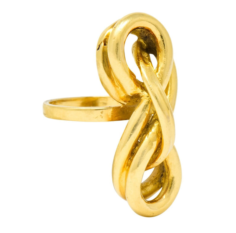 Tiffany & Co. Vintage 18 Karat Yellow Gold Twisted Ring - Wilson's Estate Jewelry