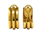 Tiffany & Co. Vintage 1995 18 Karat Gold Atlas Ear-Clip Earrings - Wilson's Estate Jewelry