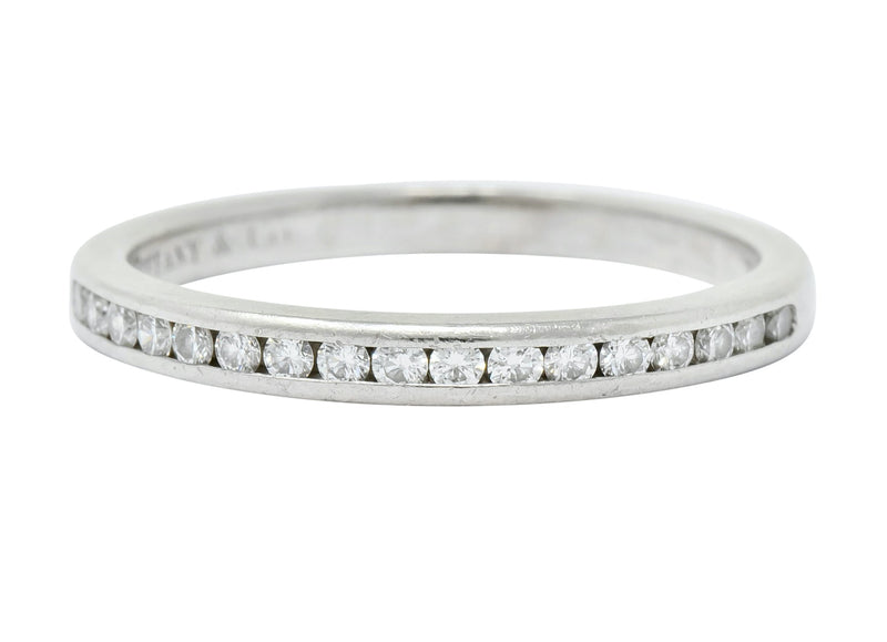 Tiffany & Co. Vintage Diamond Anniversary Stacking Band Ring - Wilson's Estate Jewelry