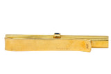 Tiffany & Co. Vintage Sapphire 14 Karat Gold Men's Tie Clip - Wilson's Estate Jewelry