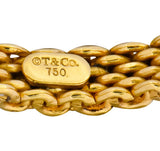 Timeless Tiffany & Co. 18 Karat Gold Mesh Somerset Band Ring - Wilson's Estate Jewelry