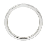 Van Cleef & Arpels Diamond Platinum Three Stone Band Ring - Wilson's Estate Jewelry
