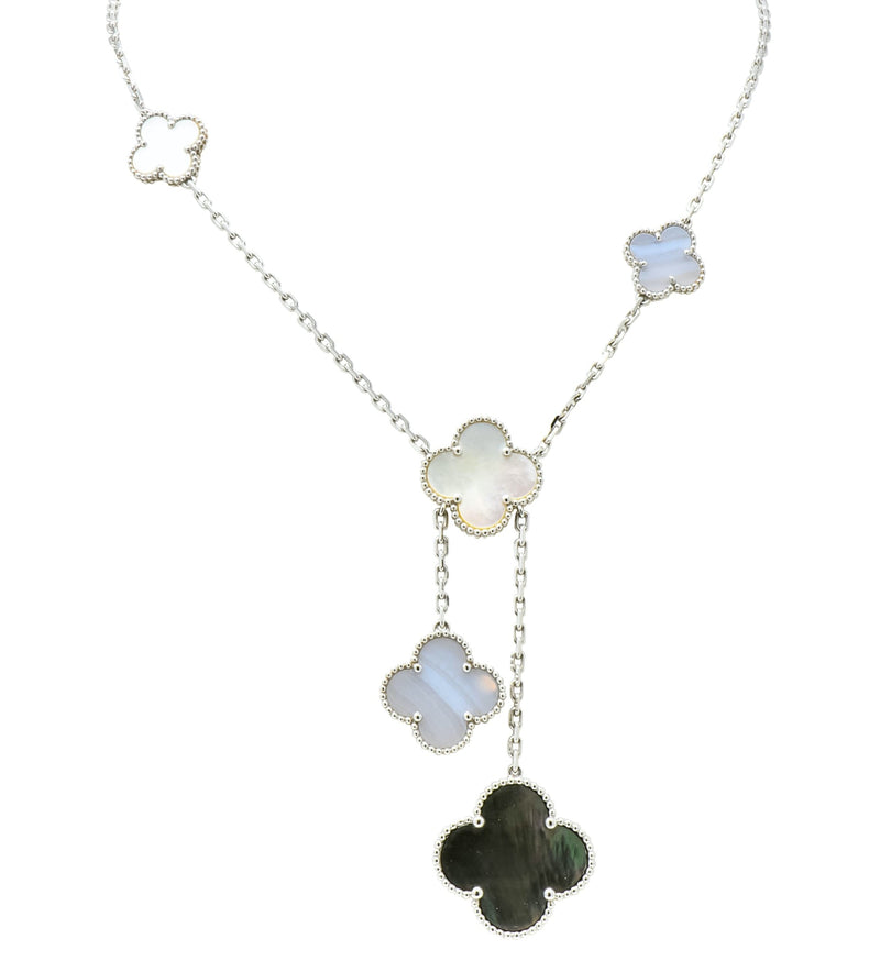 MOTHER-OF-PEARL 'VINTAGE ALHAMBRA' NECKLACE, VAN CLEEF & ARPELS