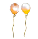 Vhernier Diamond Rock Crystal Mother-of-Pearl 18 Karat Gold Balloon Palloncino Ear-Clips Earrings - Wilson's Estate Jewelry