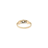Victorian 0.29 CTW Diamond & 14K Yellow Gold Engagement Ring Wilson's Estate Jewelry