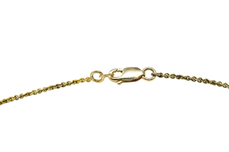 Victorian 10.00 CTW Aquamarine Seed Pearl 14 Karat Gold Swag Necklace Wilson's Estate Jewelry