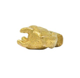 Victorian 18 Karat Gold  Ruby Squirrel Charm Wilson's Estate Jewelry