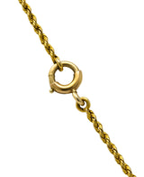 Victorian Jade Seed Pearl 14 Karat Gold 48 Inch Station Necklace - Wilson's Estate Jewelry