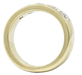 Vintage 2.75 CTW Diamond 18 Karat Gold Men's Ring Wilson's Estate Jewelry