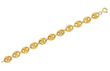 Vintage Fancy 18 Karat Gold Anchor Unisex Bracelet - Wilson's Estate Jewelry